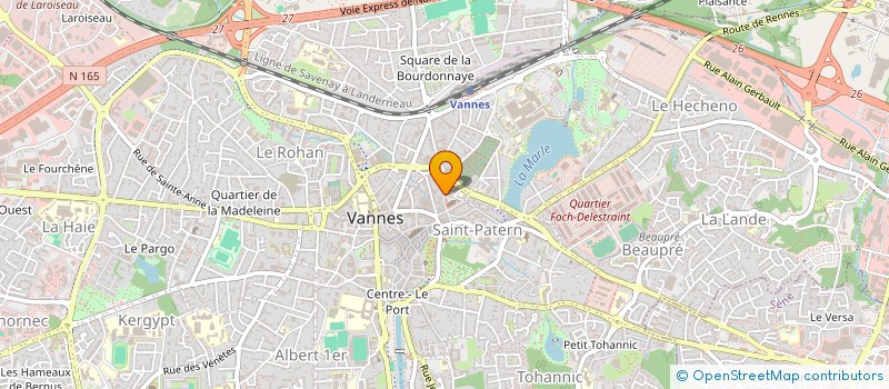 localisation de l'entreprise MADAME LILYANE FARINA PHILIP  VANNES