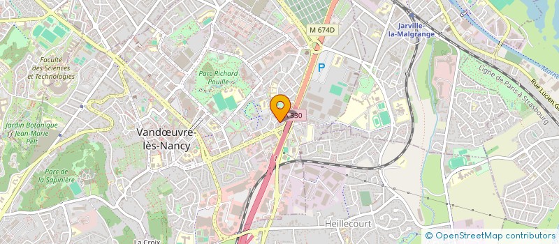 localisation de l'entreprise MADAME LIMABELLE TOUTOU  VANDUVRE-LES-NANCY