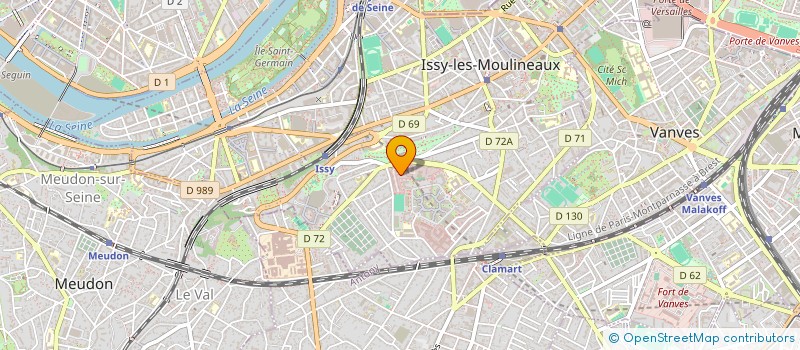 localisation de l'entreprise MADAME LIMAME GHASSENE  ISSY-LES-MOULINEAUX