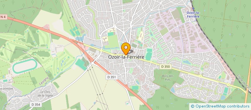 localisation de l'entreprise MADAME LIMEI ZHENG à OZOIR-LA-FERRIERE