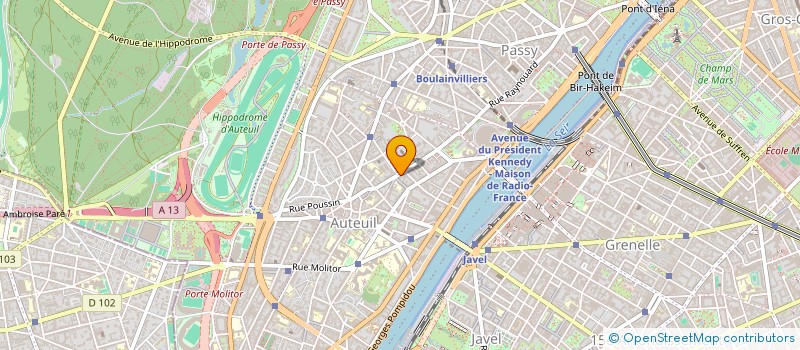 localisation de l'entreprise MADAME LIN HE  PARIS