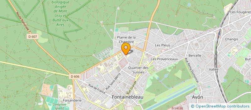 localisation de l'entreprise MADAME LIN LI  FONTAINEBLEAU