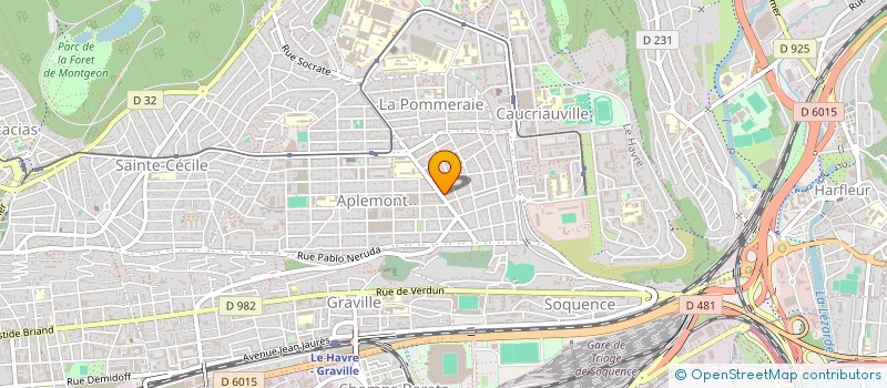 localisation de l'entreprise MADAME LIN LIN à LE HAVRE