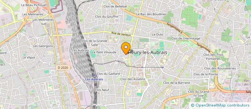 localisation de l'entreprise MADAME LINA ABARKAN à FLEURY-LES-AUBRAIS