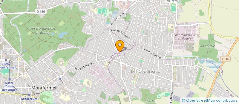 localisation de l'entreprise MADAME LINA ABDELLI à MONTFERMEIL
