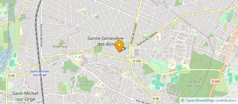 localisation de l'entreprise MADAME LINA ABDERRAHMANE à SAINTE-GENEVIEVE-DES-BOIS