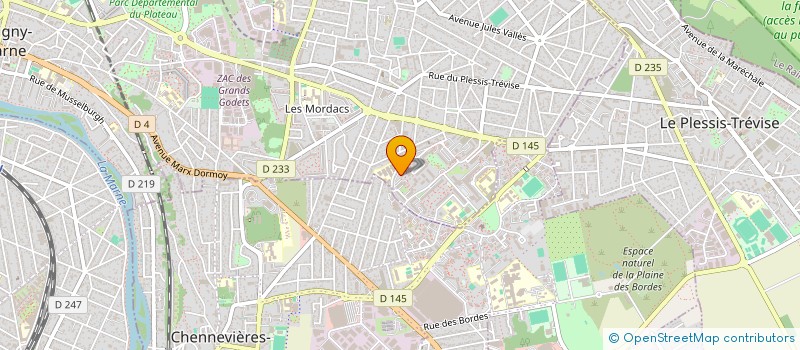 localisation de l'entreprise MADAME LINA ACIKGOZ à CHAMPIGNY-SUR-MARNE