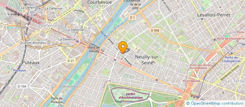 localisation de l'entreprise MADAME LINA ALI KHODJA  NEUILLY-SUR-SEINE