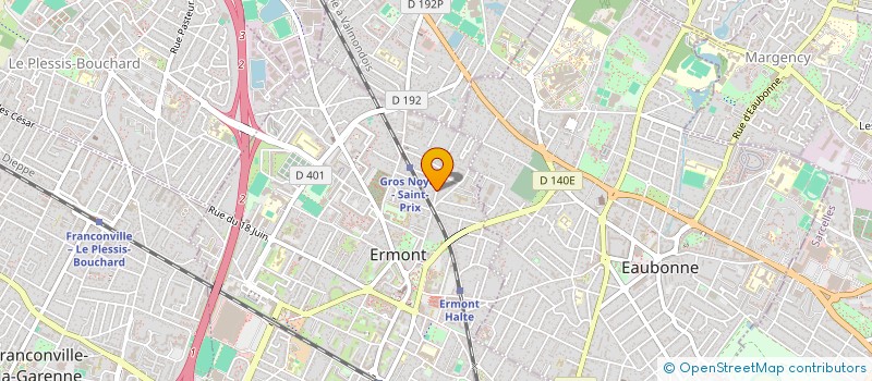 localisation de l'entreprise MADAME LINA AUCHER  ERMONT