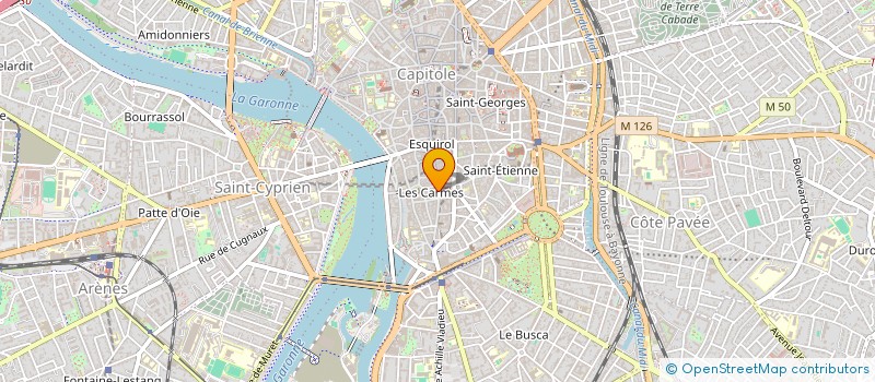 localisation de l'entreprise MADAME LINA BANGUIO à TOULOUSE