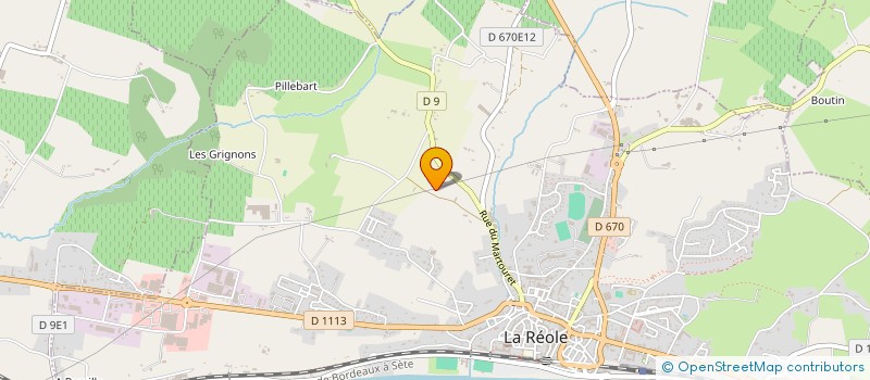 localisation de l'entreprise MADAME LINA BATTISTELLA  SAINT-SEVE