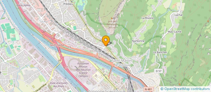 localisation de l'entreprise MADAME LINA BEKADDOUR à GRENOBLE