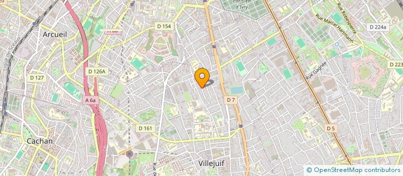 localisation de l'entreprise MADAME LINA BENACQUISTA à VILLEJUIF