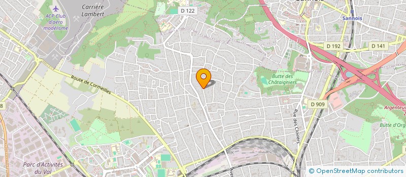 localisation de l'entreprise MADAME LINA BENBRAHAM  ARGENTEUIL