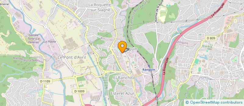 localisation de l'entreprise MADAME LINA BOUAZDI à CANNES
