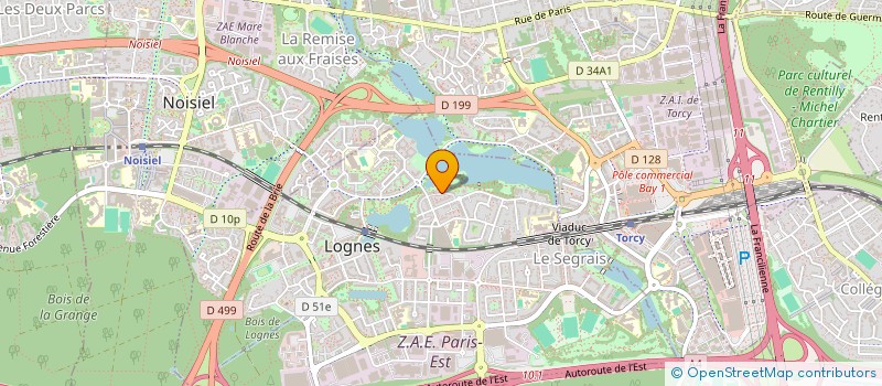 localisation de l'entreprise MADAME LINA BOURDIAUX à LOGNES