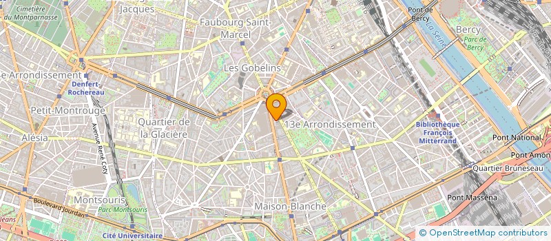 localisation de l'entreprise MADAME LINA BURET à PARIS