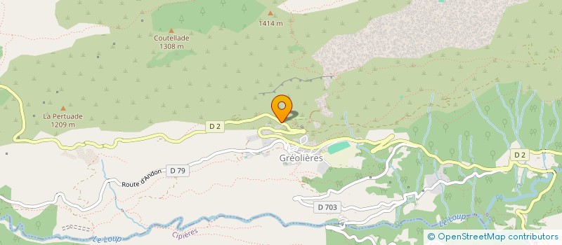 localisation de l'entreprise MADAME LINA CARDINALI  GREOLIERES