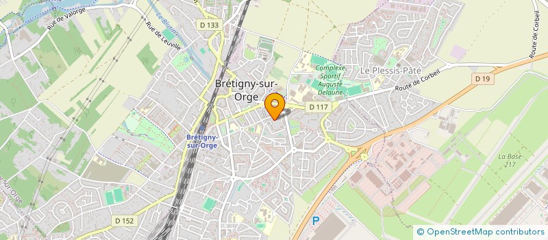 localisation de l'entreprise MADAME LINA DAMIS  BRETIGNY-SUR-ORGE