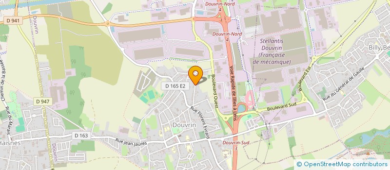 localisation de l'entreprise MADAME LINA DAUSSY  HAISNES