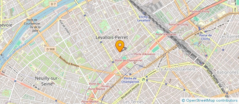 localisation de l'entreprise MADAME LINA DJEDJIK à LEVALLOIS-PERRET