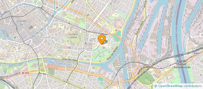 localisation de l'entreprise MADAME LINA DJELLALI  STRASBOURG