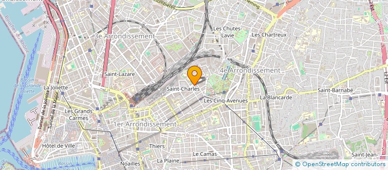 localisation de l'entreprise MADAME LINA DJEMAI à MARSEILLE