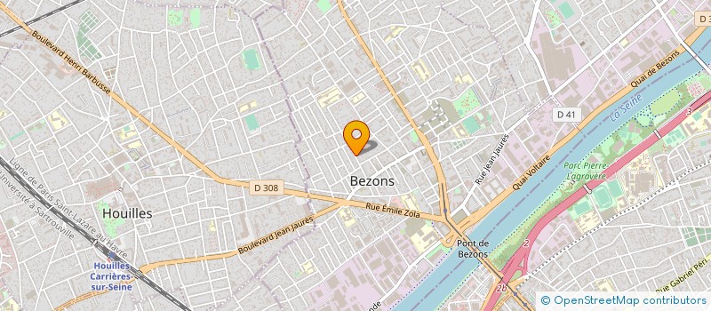 localisation de l'entreprise MADAME LINA DOKIC à BEZONS