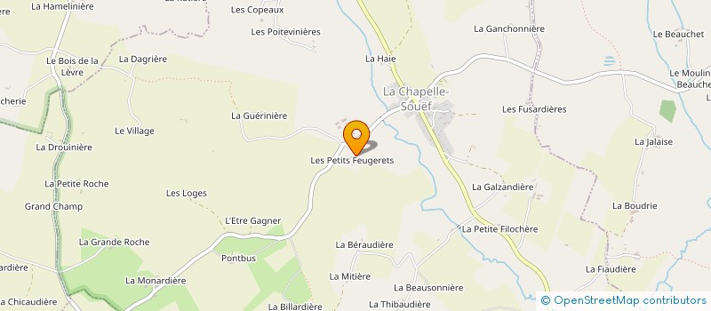 localisation de l'entreprise MADAME LINA DORISON à LA CHAPELLE-SOUEF