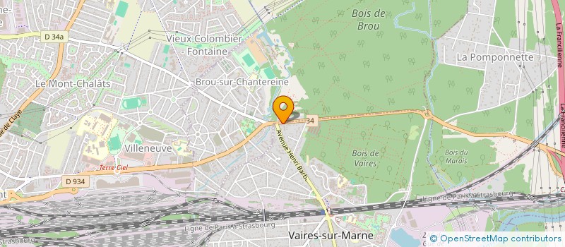 localisation de l'entreprise MADAME LINA DOUIRI  VAIRES-SUR-MARNE