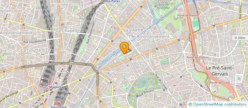 localisation de l'entreprise MADAME LINA DRISSI  PARIS