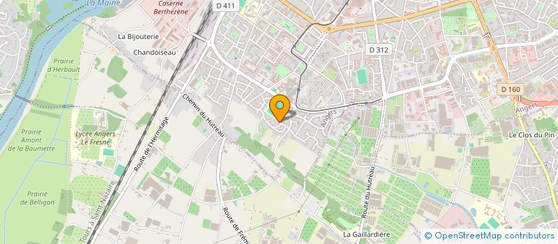localisation de l'entreprise MADAME LINA EL MESNAOUI  ANGERS