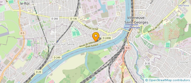 localisation de l'entreprise MADAME LINA FERHAOUI  ABLON-SUR-SEINE