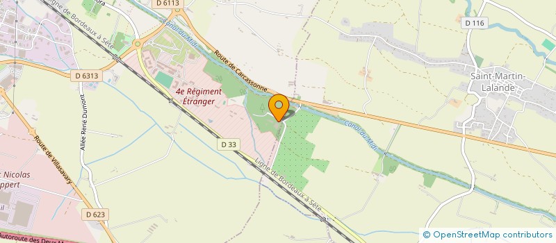 localisation de l'entreprise MADAME LINA FONT à CASTELNAUDARY