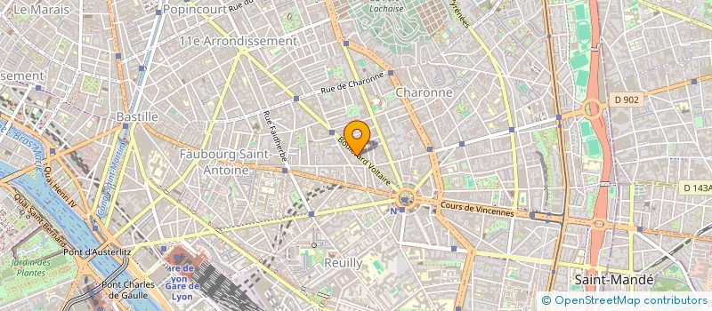 localisation de l'entreprise MADAME LINA FRADIN  PARIS