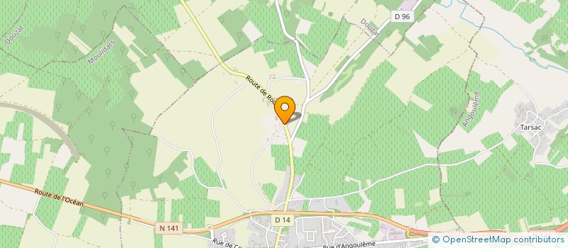 localisation de l'entreprise MADAME LINA GUTIERREZ  ASNIERES-SUR-NOUERE