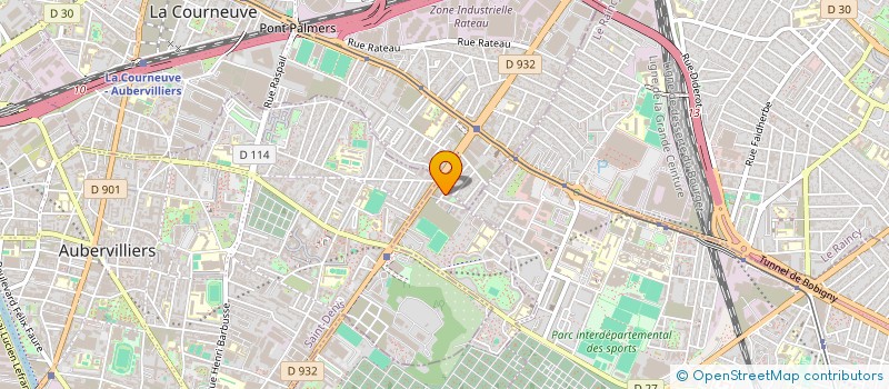 localisation de l'entreprise MADAME LINA HAMDANE  PANTIN