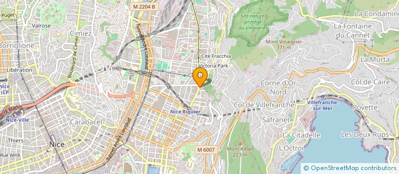localisation de l'entreprise MADAME LINA IACUBOI à NICE