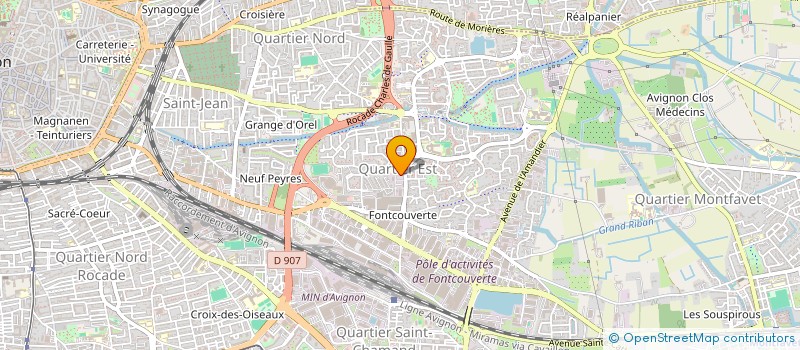 localisation de l'entreprise MADAME LINA INAL  AVIGNON