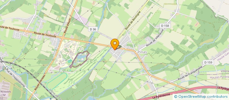 localisation de l'entreprise MADAME LINA JAIDI  PINAS