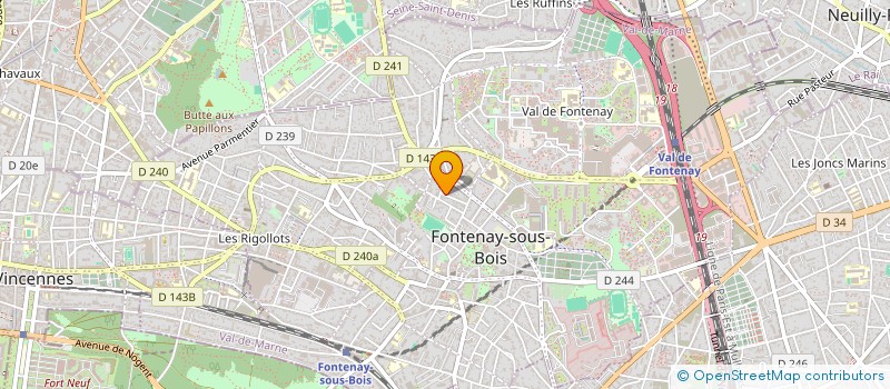 localisation de l'entreprise MADAME LINA KACHER à FONTENAY-SOUS-BOIS