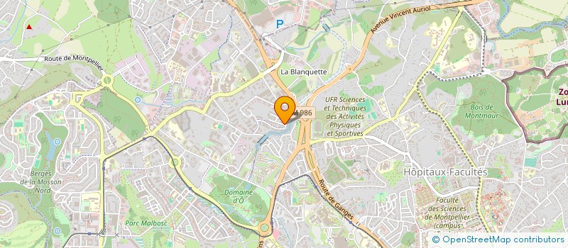 localisation de l'entreprise MADAME LINA KERCHOUCHE à MONTPELLIER