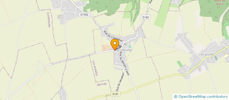 localisation de l'entreprise MADAME LINA LAFDAL  MANDEVILLE