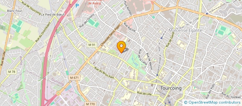 localisation de l'entreprise MADAME LINA LAHMAR à TOURCOING