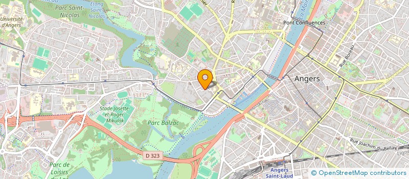 localisation de l'entreprise MADAME LINA LEDOYEN à ANGERS