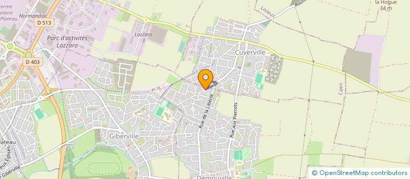 localisation de l'entreprise MADAME LINA LEPROVOST  DEMOUVILLE