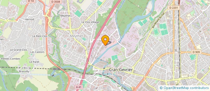 localisation de l'entreprise MADAME LINA LU à ANNECY