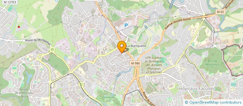 localisation de l'entreprise MADAME LINA MAHDJOUBI à MONTPELLIER