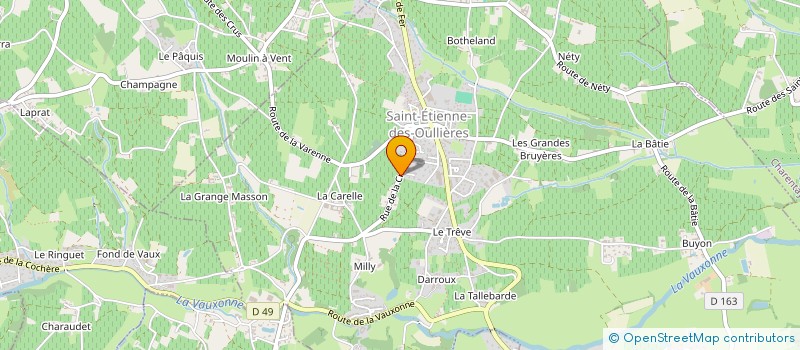 localisation de l'entreprise MADAME LINA MAHMOUTI  BELLEVILLE-EN-BEAUJOLAIS