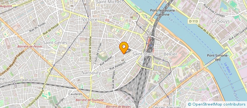 localisation de l'entreprise MADAME LINA-MARIA BENMOUSSA  BORDEAUX